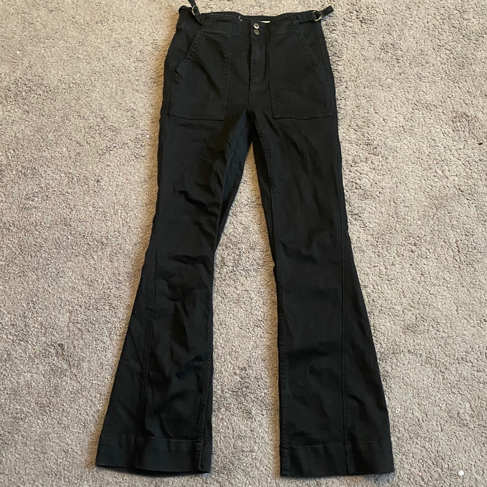 Black Flare Jeans